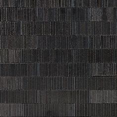 an image of a black brick wall that looks like it is made out of bricks