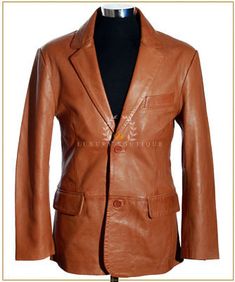 Great Shopping Carter Tan (SR4080) Men's New Smart 2 Button Real Lambskin Leather Blazer Jacket, Fashion Mens Coats Jackets Lambskin Leather Blazer, Leather Blazer Jacket, Jacket Fashion, Men's Coats & Jackets, Fashion Mens, Leather Blazer, Sweater Coats, Lambskin Leather, Jacket Style