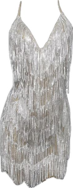 Summer Club Mini Dress With Rhinestone Fringe, Summer Club Dresses With Rhinestone Fringe, Elegant Backless Fringe Mini Dress, Glamorous Club Dress With Tassels, Elegant Mini Dress With Tassels For Club, Summer Mini Dress With Rhinestone Fringe For Evening, Summer Evening Mini Dress With Rhinestone Fringe, Backless Party Dresses With Rhinestone Fringe, Glamorous Backless Fringe Dresses