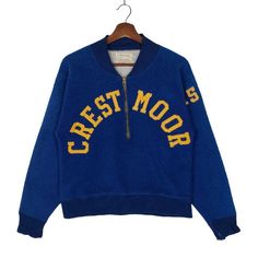 Crestmoor Half Zip Jacket Shiny Texture, Half Zip Jacket, Vintage Sportswear, Vintage 40s, Vintage Jerseys, Estilo Hip Hop, Fashion Inspiration Design, Running Man, Sports Jacket