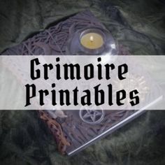 Free Download Grimoire Pages - Your Printable Book of Shadows PDF! (2024 update) ⋆ Witch Journal Grimoire Ideas Inspiration, Book Of Shadows Inspiration, Grimoire Printables