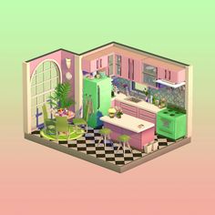 Sims 4 Barbie House, Sims 4 Maximalist Living Room, Sims Pastel House, 80s House Decor, Maximalist House, Apartment Girly, Sims Funny