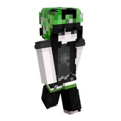 an image of a minecraft creeper standing in the air with his arms crossed