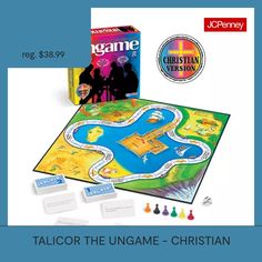 a board game called talcor the unigame - christian is on sale for $ 39 99