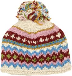 An off-white color hat with a mix of baby pink, blue and brown with a pompom on top, this one size fits most is a chic boho hat.  The hat is designed for the outdoors, for the cold and windy conditions, including your ski trips. #tlb #vacationclothing #Fall #Handmade #Skiing #WhitePinkWoolenHat #Handmadewoolhat #skifleecelinedhat Beige Winter Festival Hat, Bohemian Cream Hat One Size, Bohemian Cream Beanie Hat, Cream Bohemian Winter Hat, Bohemian Beige Crochet Hat For Winter, Beige Bohemian Crochet Hat For Winter, Tie Dye Long Skirt, Ski Trips, Hippie Headbands