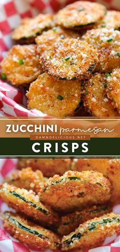 zucchini parmesan crispes are an easy appetizer for any occasion