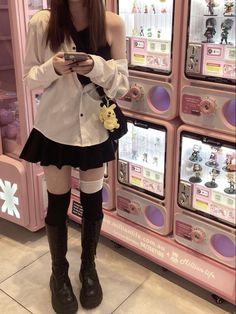 Emiru Twitch Outfits, Cutecore Summer Outfits, Cute Fem Outfits, Outfit Ideas March, Cute Kawaii Outfits, Oki Doki, Cute And Aesthetic, Outfit Ideas Aesthetic, Aesthetic Couple