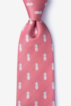 Tropic Like its Hot Tie Casual Summer Ties, Coral Tie, It's Hot, Silk Ties, Coral, Silk, Outfit Accessories, Clothes