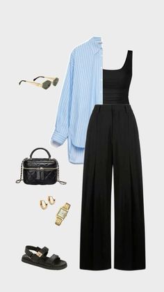 Summer Office Outfits, Summer Office, Chique Outfits, Classy Fashion, Causual Outfits