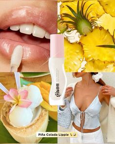 Gisou Piña Colada Lippie 🍍💗 You can get this at Sephora also on the online store of Gisou! 💖 (This picture is not mine, its from Gisou Instagram Page!) Negin Mirsalehi, Perfect Lipstick, Pink Cosmetics, Good Skin Tips, Bee Garden, Pretty Skin Care, Dream Gift