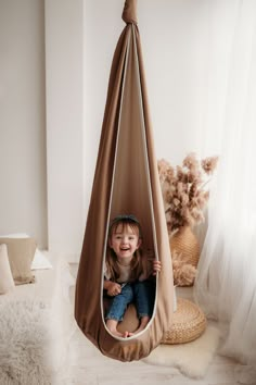 Cocoon Swing Kids Hanging Chair Indoor Sensory Swing Toddler - Etsy Kids Hanging Chair, Bedroom Swing, Room Swing, Hanging Chair Indoor, Indoor Hammock Chair, Indoor Swing Chair, Kids Hammock, Sensory Swing, Indoor Hammock