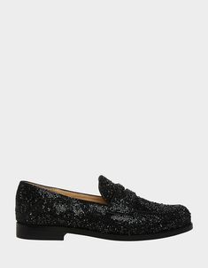 ARON BLACK - SHOES - Betsey Johnson Black Loafers Women's, Betsey Johnson Clothes, Loafers Outfit, Loafers Women, Elegant Flats, Black Loafers, Penny Loafer, Fall Shoes, Sneaker Heels