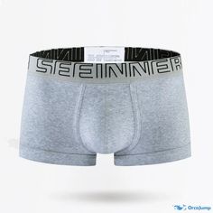 Orcajump - Cotton Ribbed Boxer Briefs: Premium Quality Underwear for Men Stretch Cotton Boxer Briefs With Letter Print, Fitted Gray Cotton Boxer Briefs, Gray Fitted Cotton Boxer Briefs, Casual Fitted Gray Boxer Briefs, Breathable Fitted Cotton Boxer Briefs, Fitted Gray Boxer Briefs Multi-pack, Gray Fitted Boxer Briefs Multi-pack, Casual Cotton Breathable Boxer Briefs, Casual Gray Boxer Briefs For Gym