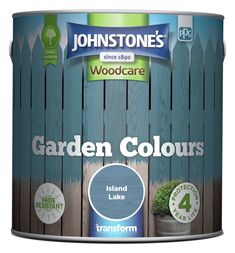 a can of woodcare garden colours