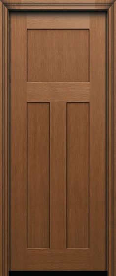 a close up view of a wooden door