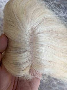 Introducing our premium human hair topper designed specifically for women with thinning hair. Our topper features a beautiful platinum blonde #60 shade, and it's designed to blend seamlessly with your natural hair. 1. light blonde  100% human hair 2. silk base 3 base size 5x6 4.Clip in easy to attach base This human hair clip-in topper is perfect for anyone looking to add volume and This topper is perfect for anyone experiencing hair thinning or loss, as it provides a fuller, more voluminous loo Platinum Blonde Synthetic Hair Clip In, Womans Hair Toppers, Hair Pieces For Short Hair Extensions, Clip In Hair Pieces Cliphair Limited, Human Hair Toppers For Thinning Hair Videos, Gray Hair Toppers For Thinning Hair Short, Hair Pieces To Add Volume, Hair Toppers Clip In Moresoo, Hair Piece To Add Volume