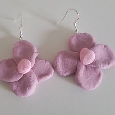 Handmade Purple Flower Earrings Purple Flower, Flower Earrings, Purple Flowers, Jewelry Earrings Dangle, Etsy Earrings, Dangle Drop Earrings, Handmade Items, Jewelry Earrings, United States