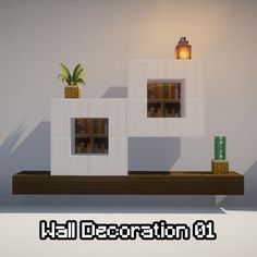 Modern Minecraft Builds, Minecraft Kale, Minecraft House Decorations, Minecraft Decor, Minecraft Modern