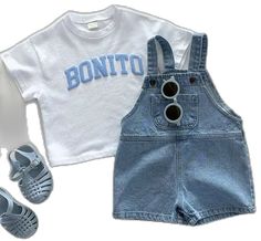 Kids Denim, Summer Adventures, Denim Overalls, Trend Setter, Overalls, Loose Fitting, Collage, Skin, Pins