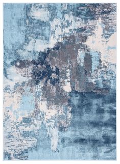 Abstract-Area-Rug-Blue Large Dining Rooms, Grey Blue Rug, 5x7 Rug, Hd Textures, Cozy Bedrooms, Distressed Area Rug, 8x10 Rug, 2x3 Rug, Abstract Area Rug