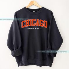 Chicago Football Vintage Sweatshirt T-Shirt,Retro Chicago Bear Football Sweatshirt , Chicago Bear Fan Gift , Sunday Football FDA12 **Please note this product is offered in multiple styles (Sweatshirt/T-shirt). Please make sure to choose the correct style you wish to purchase. ⭐𝐐𝐔𝐀𝐋𝐈𝐓𝐘: At Sports Spectra our brand believes in using the best materials to create our designs. We use high-quality ink to achieve vibrant and colorful prints that stand the test of time. Our products are crafted for longevity, ensuring that once you wear Sports Spectra sweatshirts and tees, you won't want to shop anywhere else! ► PRODUCTION & SHIPPING * Production time: 3-5 business days * Shipping time (US): 2-5 business days **This timeline may be subject to change due to order volume. Please check our sho Sunday Football, Chicago Bears Football, Football Sunday, Football Vintage, Bears Football, Oversized T Shirt Dress, Football Sweatshirt, Chicago Bears, Vintage Sweatshirt