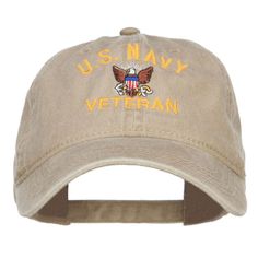 PRICES MAY VARY. Made of 100% cotton. One size fits most with an adjustable buckle closure, fitting up to XL size. Same material inner hatband. Adult/Unisex. Crown measures 3 1/2 inches deep. Military logo of US Navy Veteran is embroidered on the front crown.
1 small ventilation hole placed on each panel of crown.
Bill is stiff and pre curved, same color under bill.
Unconstructed crown.
6 panels.
Low profile.
Our Navy Veteran embroidery cap is perfect for those who had served in US Navy services Military Style Snapback Baseball Cap In Cotton, Military-style Cotton Snapback Hat, Military Cotton Snapback Hat, Military Style Cotton Snapback Hat, Military Logo, Embroidery Caps, Military Design, Men's Baseball Cap, Navy Veteran