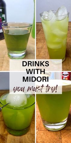 drinks with midori you must try in the morning to make them more delicious and tasty