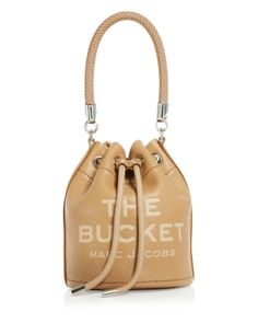 Marc Jacobs The Leather Bucket Bag Large Shopper Bag, Camera Bags, Bucket Bags, Raffia Bag, Spring Summer 2024, Leather Bucket Bag, Bag Trends, Leather Bucket, Shopper Bag