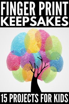 fingerprint keepsakes 15 projects for kids to learn how to use them in the classroom