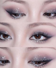 Vampy Makeup, Killstar Clothing, Eyes Tutorial, Concert Makeup, Pretty Eye Makeup, Cute Eye Makeup, Formal Makeup, Japanese Makeup, Ethereal Makeup