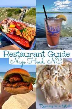 the restaurant guide nags head, nc is filled with delicious food and drinks to enjoy