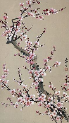 Japanese Floral Art, Japan Traditional Art, Dali Art, Chinese Art Painting, Asian Painting, Life Paintings