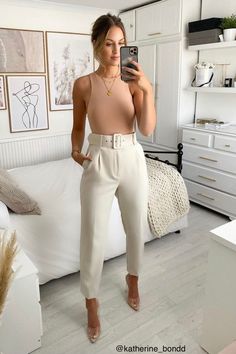 25 Stunning Work Outfits Women Can't Stop Talking About! Summer Work Outfits, Classy Work Outfits, Stylish Work Outfits, Casual Work Outfits, Mode Inspo