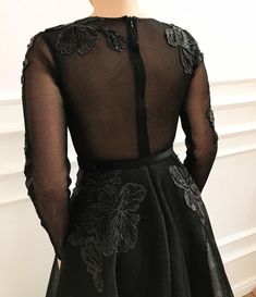 Queen Gown, Teuta Matoshi, Velvet Belt, Embroidered Sleeves, Mom Dress, Tulle Fabric, Dark Fashion, Ball Gown, Black Velvet