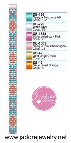 the beaded bracelet is shown with instructions for how to sew and use it