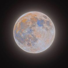 an image of the moon taken from space