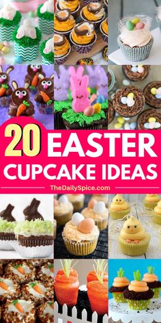 20 easter cupcake ideas that are easy to make