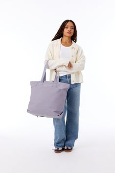 Simply put, this is the perfect everyday bag. Crafted from natural cotton, the Utility Tote combines the clean style of a classic tote bag with effortless function for when you need just a little bit more structure in your life (don’t we all?). Featuring a sleek and seriously timeless north south silhouette and our most-loved features like laptop storage, water bottle pockets, and more, this heavy duty tote is sure to be your new go-to. Everyday Casual Shoulder Travel Bag, Casual Everyday Shoulder Travel Bag, Practical Everyday Tote Weekender Bag, Practical Everyday Shoulder Bag With Top Carry Handle, Cotton Weekender Bag For Travel, Practical Everyday Weekender Bag Tote, Modern Cotton Bags For Everyday Use, Versatile Everyday Softback Bags, Versatile Everyday Softback Shoulder Bag