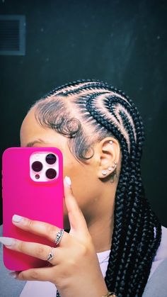 Pretty Braids, Braided Hairstyles For Black Women Cornrows, Big Box Braids Hairstyles, Feed In Braids Hairstyles, Box Braids Hairstyles For Black Women, Cute Braided Hairstyles, Braids Hairstyles Pictures, Braided Cornrow Hairstyles, Quick Braided Hairstyles