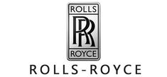 rolls royce logo with the words rolls - royce on it