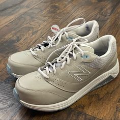 New Balance Walking Marche Womens Size 13 2e Beige Lace Up Sneaker Shoes Ww928gr Brand New With Tags, No Box Comes From A Smoke Free Home Offers Welcome 100% Leather Imported Rubber Sole Leather Upper Removable Polyurethane Footbeds Rubber Outsole New Balance Synthetic Walking Shoes With Ortholite Insole, Gray Lace-up Walking Shoes With Removable Insole, New Balance High-top Leather Walking Shoes, New Balance Leather Low-top Walking Shoes, New Balance Synthetic Round Toe Walking Shoes, New Balance Cushioned Walking Shoes With Round Toe, New Balance Synthetic Walking Shoes, New Balance Gray Lace-up Walking Shoes, Low-top New Balance Walking Shoes With Ortholite Insole