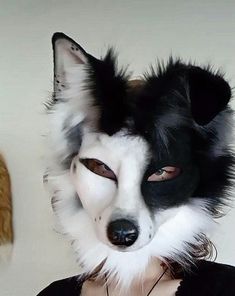 Black Cat Therian Mask Ideas, Marble Fox Therian Mask, Therian Dog Mask Ideas, Cute Therian Mask, Therian Mask Diy, Husky Therian Mask, Calico Therian Mask, German Shepherd Therian Mask, Wolf Mask Therian