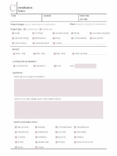 an invoice form with the name and number of each individual item on it