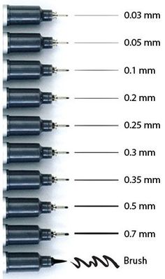 the size and length of each brush is shown in this diagram, which shows how to measure