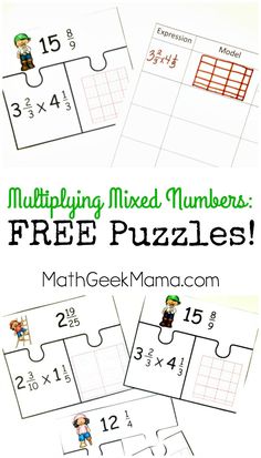 the free printable puzzles for kids to practice numbers and subtractivity