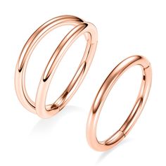 PRICES MAY VARY. Advanced materials: made of 316L surgical steel, nickel free, lead free and cadmium free, hypoallergenic to human body. Color&Size: 2Pcs, rose gold, available 18G and in 8mm inner diameter. Please double check the measurements prior to purchasing. Multiple using：It can be used as cartilage earring/helix earring/tragus earring/daith earring/rook earring/lobe earring/conch earrings, sleeper earring and nose piercing jewelry. Well Electrofacing Tech: smooth, durable, long color ret Helix Earrings Hoop, Septum Hoop, Tragus Piercing Jewelry, Conch Piercing Jewelry, Daith Earrings, Nose Piercing Jewelry, Nose Earrings, Conch Earring, Nose Rings Hoop