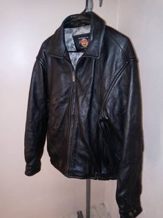 This is an original vtg from the Hard Rock Cafe in Louisville, Ky store. Purchased in late 90's early 2000. Wore few times. Its the real deal, heavy, soft leather, with lining, all in great shape. Very warm bikers or just for looks. Its a mens sz medium. All buttons work. Rock Style Leather Jacket For Biker Events, Rock Style Leather Jacket For Fall, Rock Style Leather Outerwear For Streetwear, Hard Rock Cafe Jacket, Hard Rock Café, Hard Rock Cafe Shirt, Late 90s, Hard Rock Cafe, Hard Rock