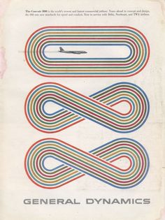 an old book with different colored lines on the front and back cover, which reads general dynamics