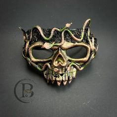 Gothic Horned Masks For Fantasy Events, Punk Masks For Costume Party And Cosplay Events, Punk Style Masks For Costume Party And Cosplay Events, Gothic Masks And Prosthetics For Carnival, Gothic Masks For Party And Cosplay Events, Gothic Masks And Prosthetics For Carnival Fantasy Events, Masquerade Eye Mask For Cosplay Events, Spooky Mask For Cosplay, Fantasy Eye Mask For Costume Masquerade