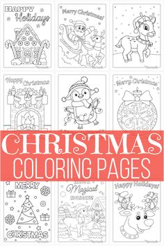 christmas coloring pages for adults and children